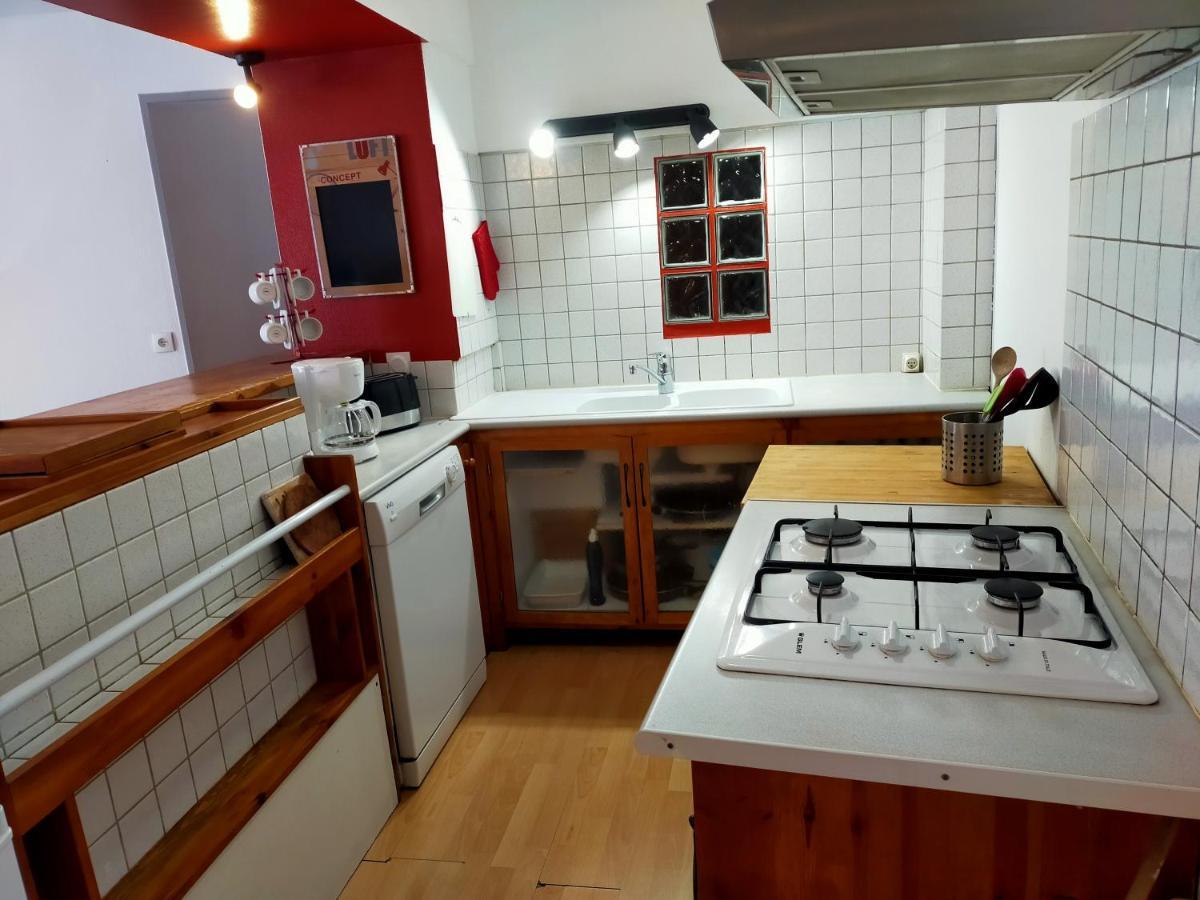 Agreable Appartement De 48 M² En Rdc La Bourboule Luaran gambar
